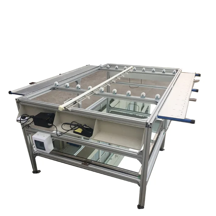 REOO High Performance Roller Conveyor Low-Cost Solar Cell String Layup for Solar Panel Production Line