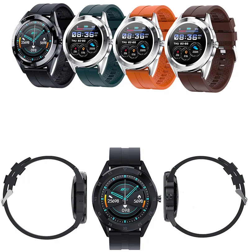 Custom Logo Smart Watch Monitoring Heart Rate Health Tracker Circle Digital Watch With Free Shipping