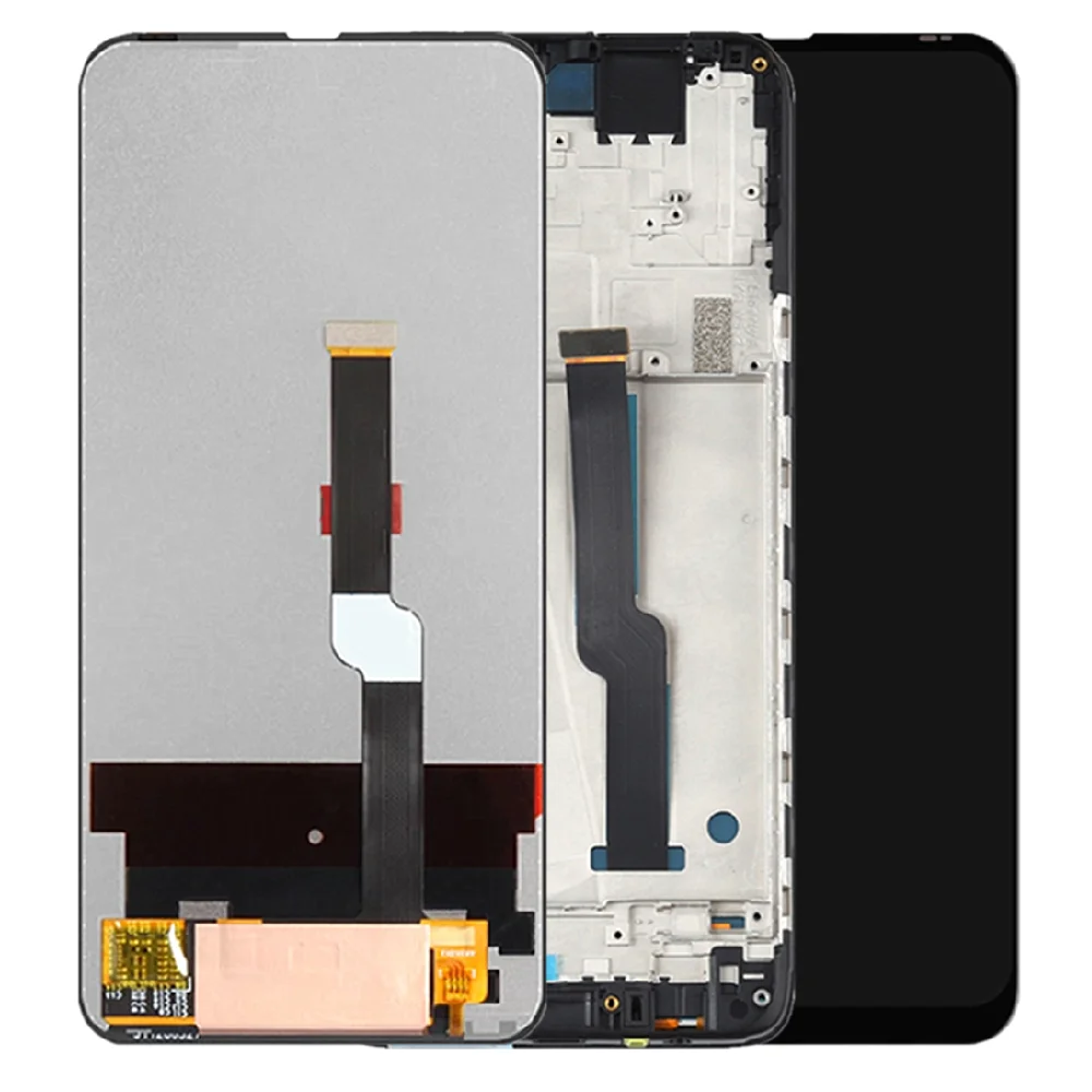 Original For Motorola Moto One Fusion Plus LCD Display Touch Screen Digitizer Assembly With Frame Phone Pantalla One Fusion +