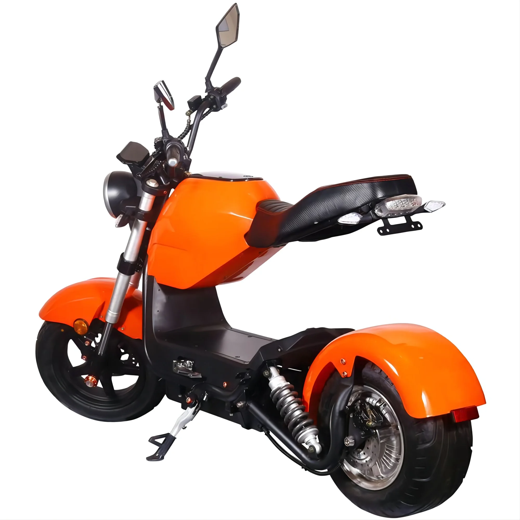 Elektrofahrrad China Factory Price 60km/h Fast 2000w 18inch Fat Tire Scooter Electric Chopper Motorcycle