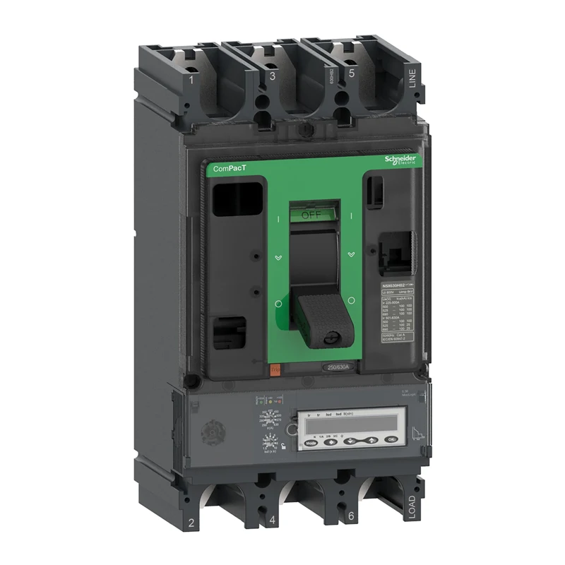 Original NSX630H 70kA AC 3P3D 630A 5.3A NSX Series Circuit breaker C63H35A630