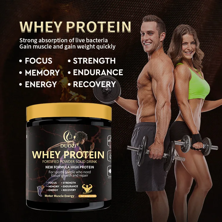 OEM Spot Whey Protein Powder Fitness Muscle Building Strengthening Nutrition Whey Protein Powder
