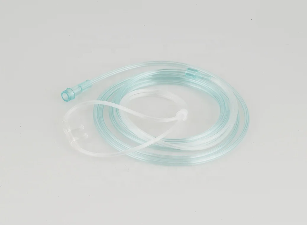 PVC Nasal oxygen cannula