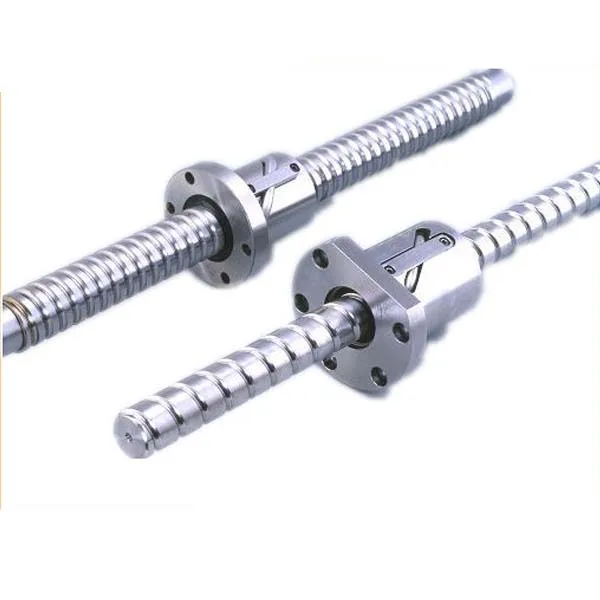 China wholesale stainless steel CNC lead screw rotating nut 20mm ball screw cnc linear guide Ground Ballscrew 1605 ball screw