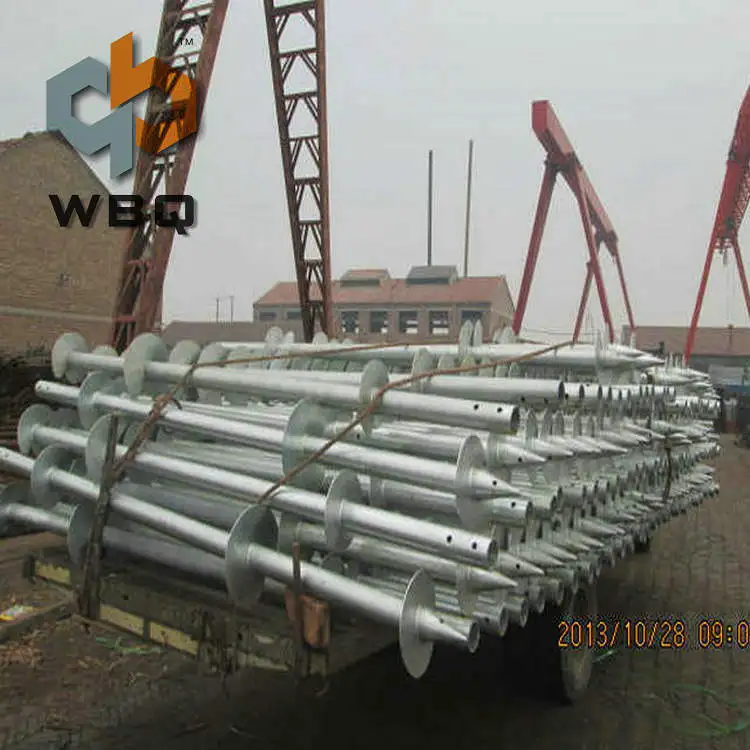 New Design Silver Helical Screw for the Construction of Soft Foundation
