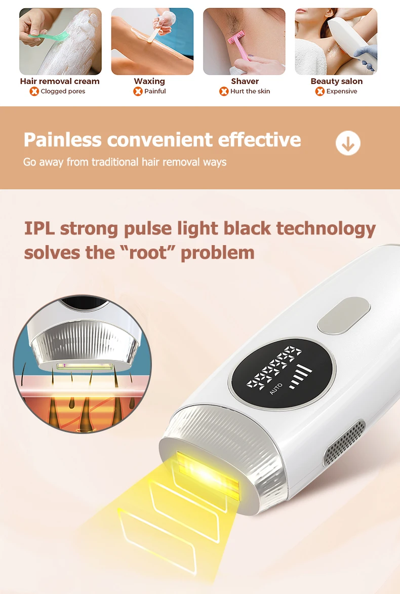 Hot Sell IPL Hair Removal For Home Use With Competitive Price