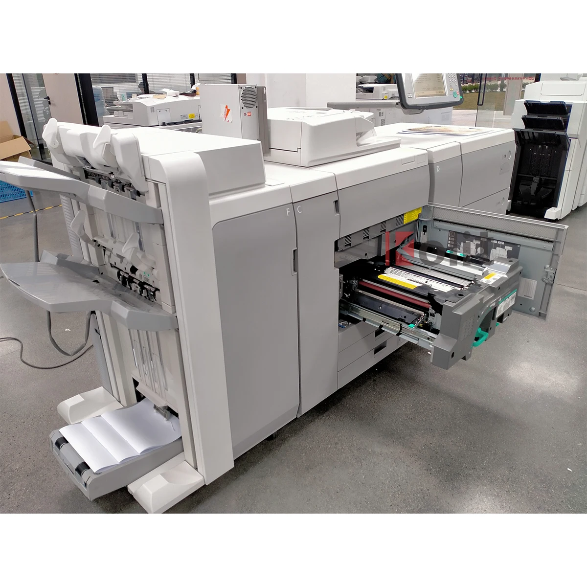 85ppm Best Selling Remanufacture Colorful Photocopy machine C850 Production Copier A3 Laser printer scanner copier