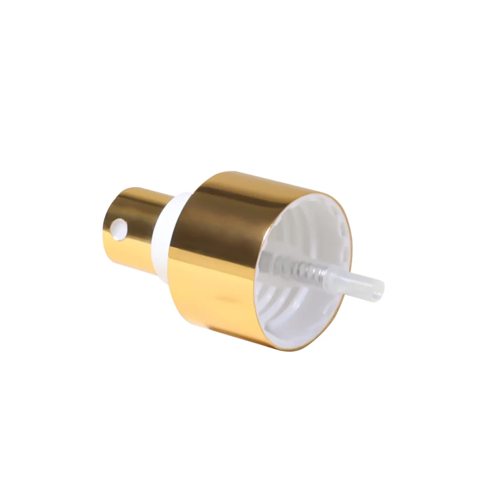 Factory New 20/410 24/410 28/410 Aluminum Gold Black Fine Mist Sprayer Liquid Dispenser Mist Pump