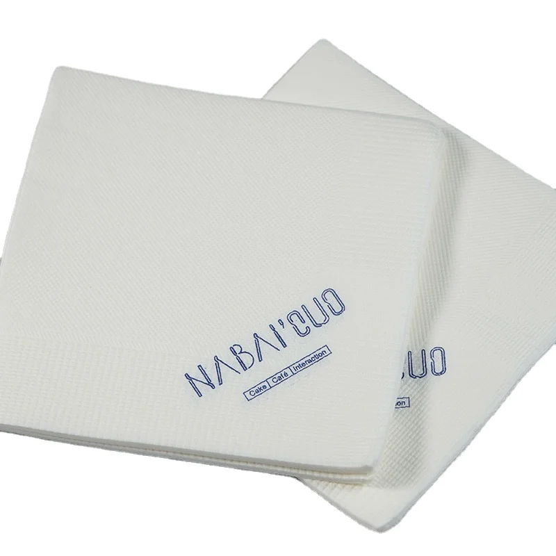 Wholesale 1/8 Folded Branded Napkin Tissue Paper for Hotel Restaurant