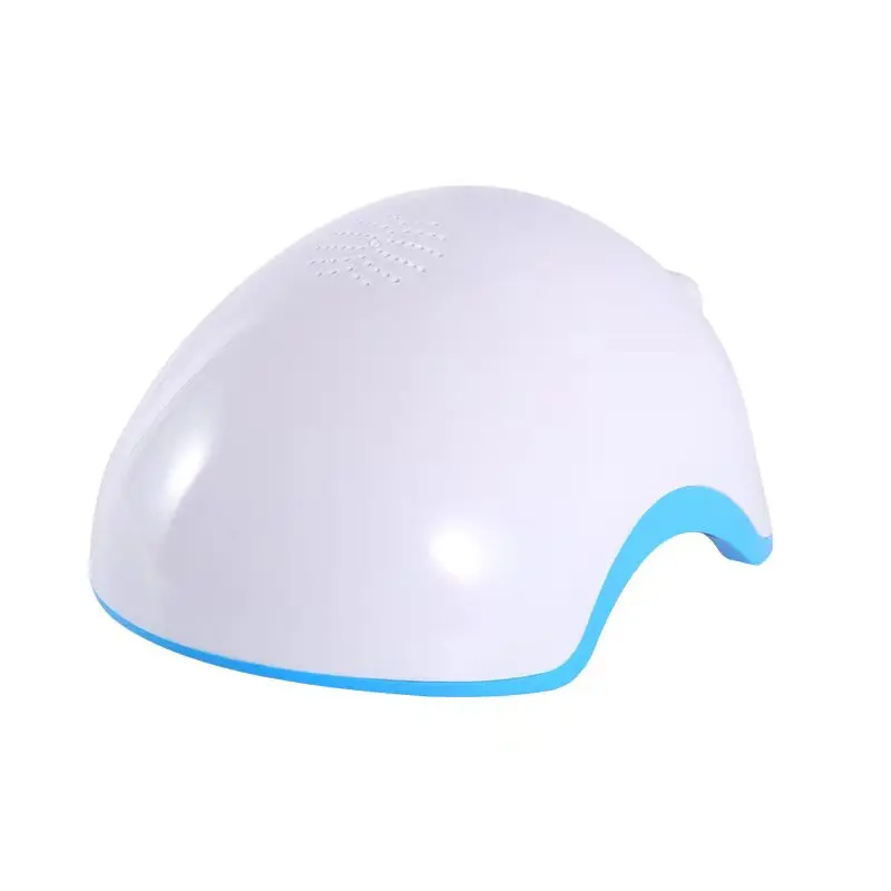 Portable Top Hair Building Regrowth LED Laser Hair Growth Helmet Wireless Anti Hair Red Light Therapy for Beauty and Home Use