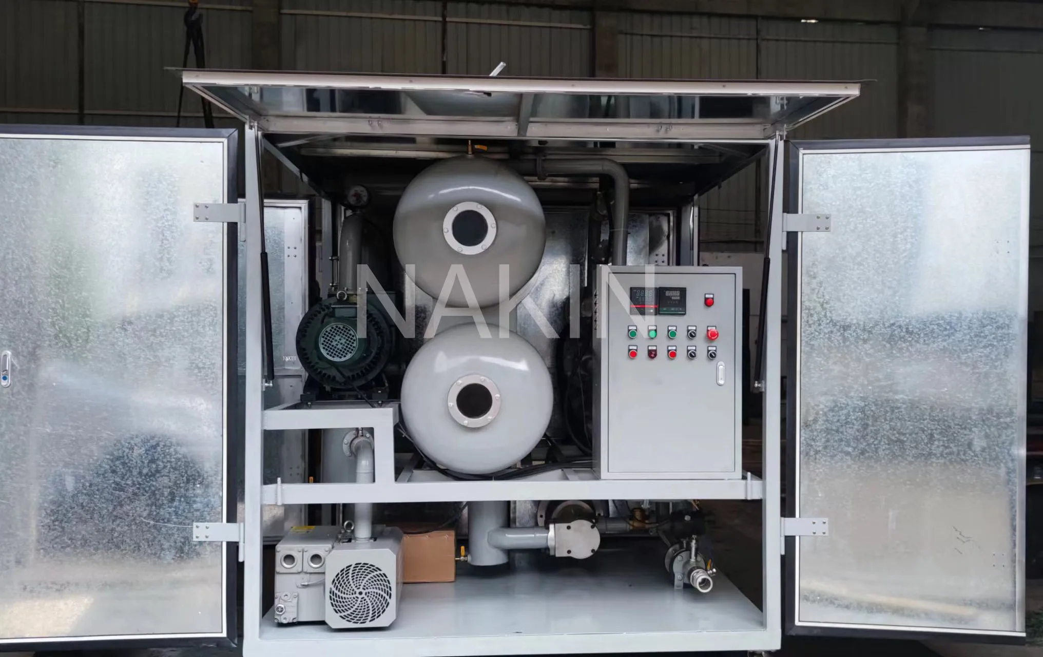 Automatic Double Stage Vacuum Transformer Oil Purifier Machine Transformer Oil Centrifuging Machine