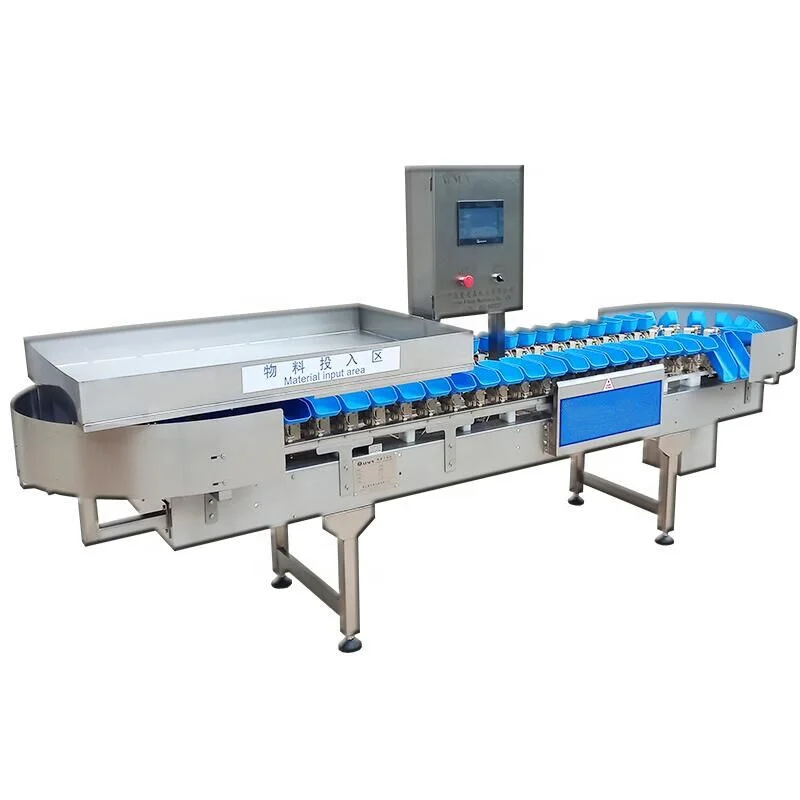 Weight Sorting Machine For Poultry Meat Vegetable Chicken