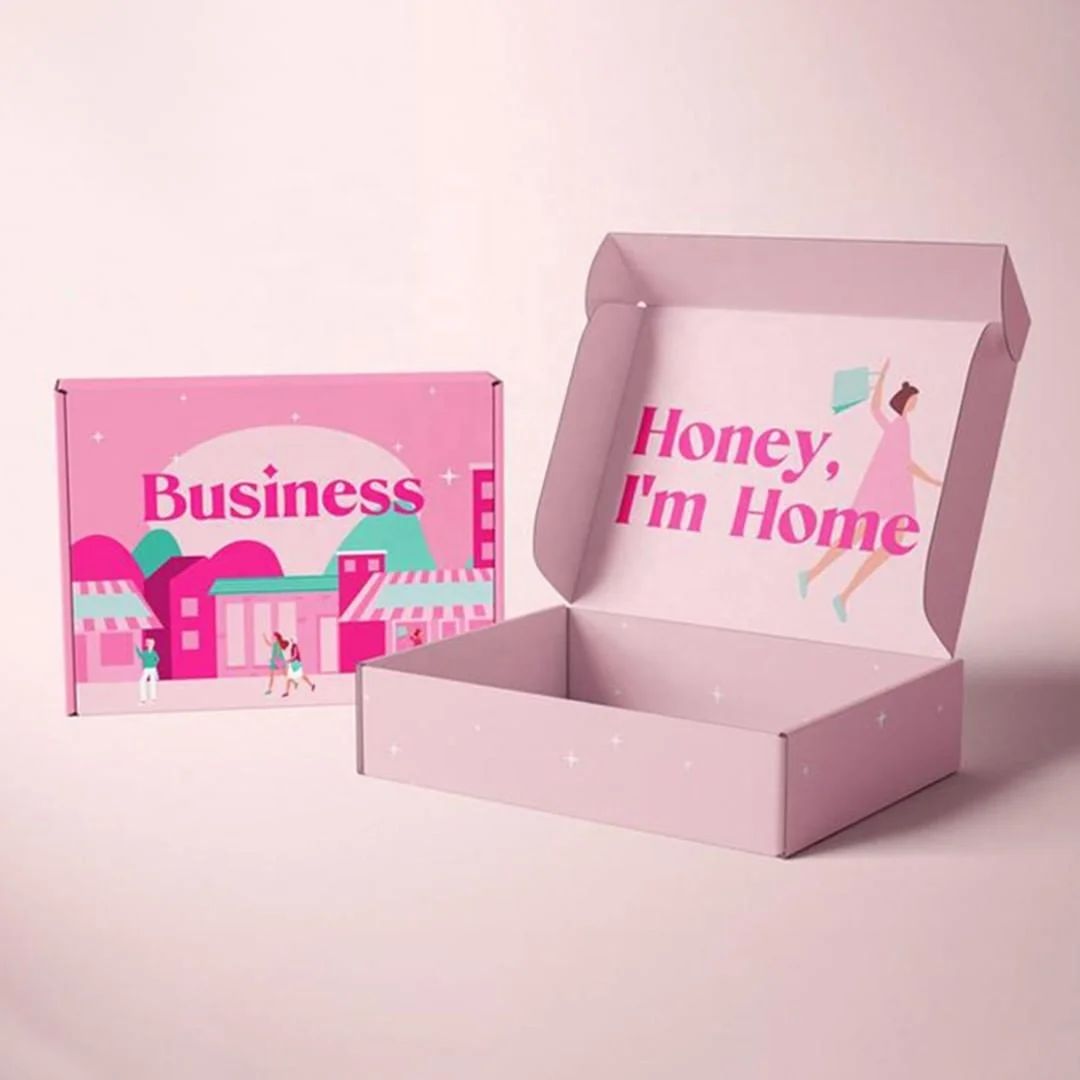 Wholesale Packaging Box Waterproof Cardboard Cake Box for Food Delivery Transporting Online Store