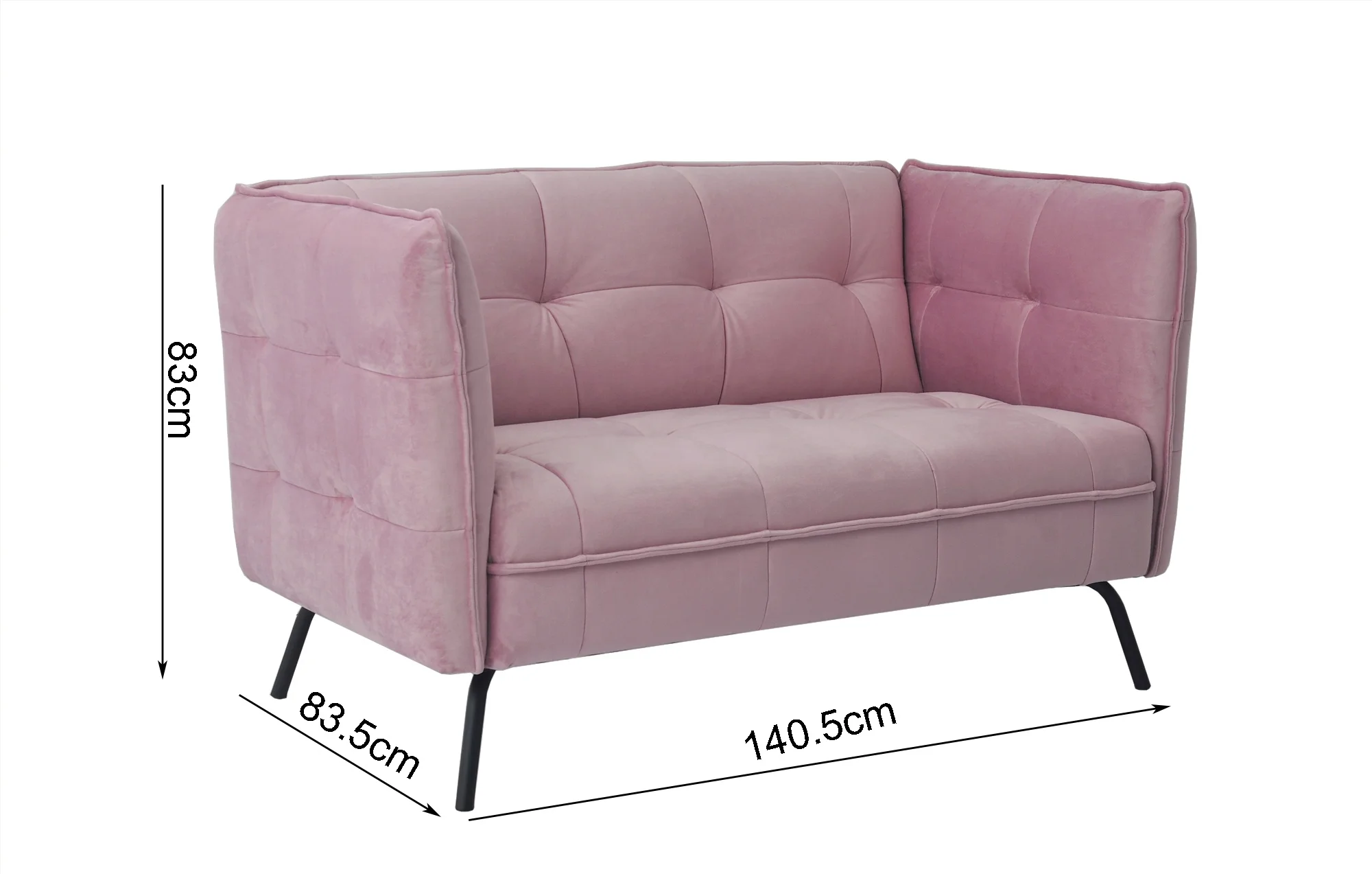 New popular luxury bench cushioned sofa produced by Chinese factories sofa