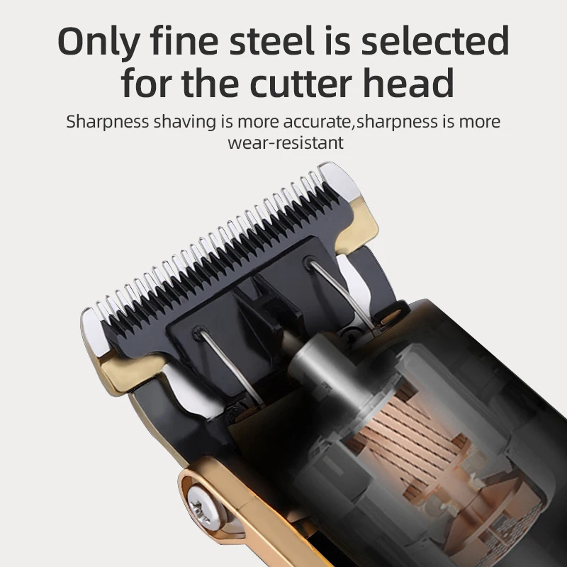 VOAUN V-807 electric hair clippers mens cordless trimmer rechargeable hair clipper oil head hair trimmer