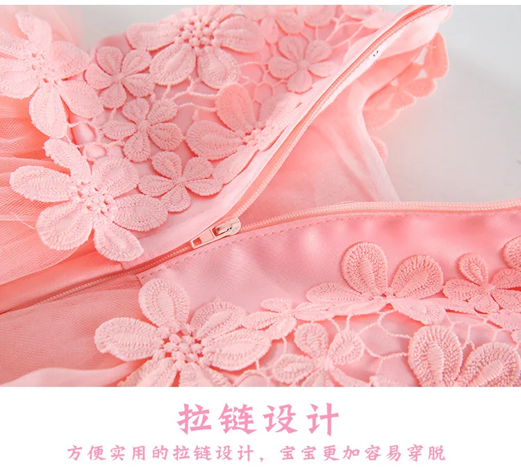 High quality newborn princess dress baby clothes sets  full moon  girl frock  gift box with hundred days gift