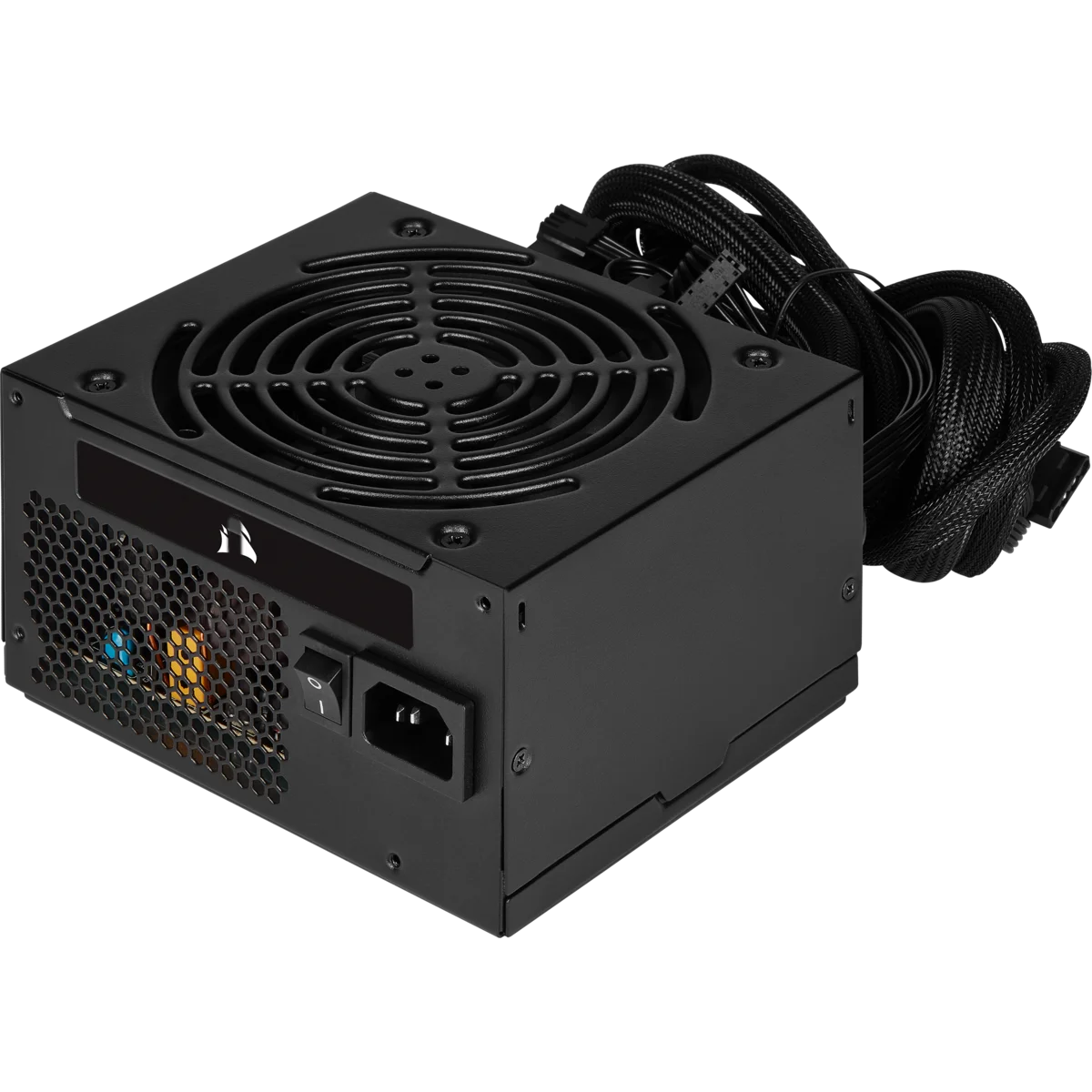 CORS AIR POWER PC Power Supply VS500 ATX Power Supply 80 PLUS Compact Size Low Noise 12cm Fan Flat Cable VS500