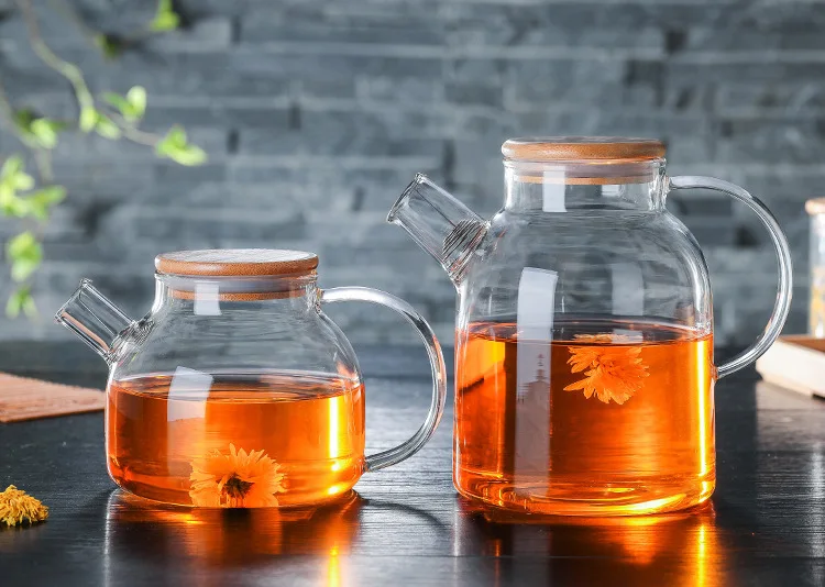 LFGB chinese the best wholesale modern japanese infuser kettle set transparent glass teapot tea pot with infuser