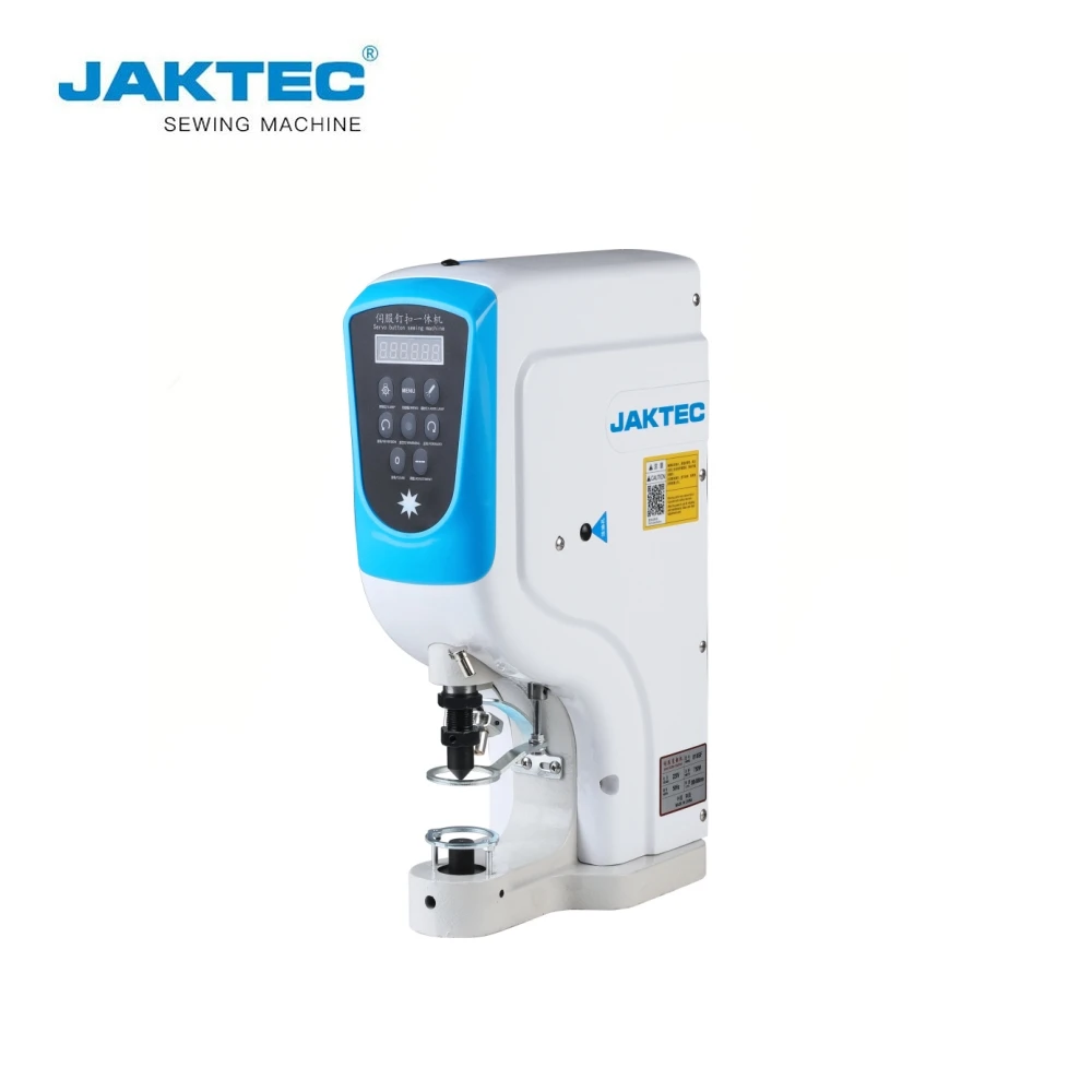 JK818G Electronic snap button machine with servo motor button attach