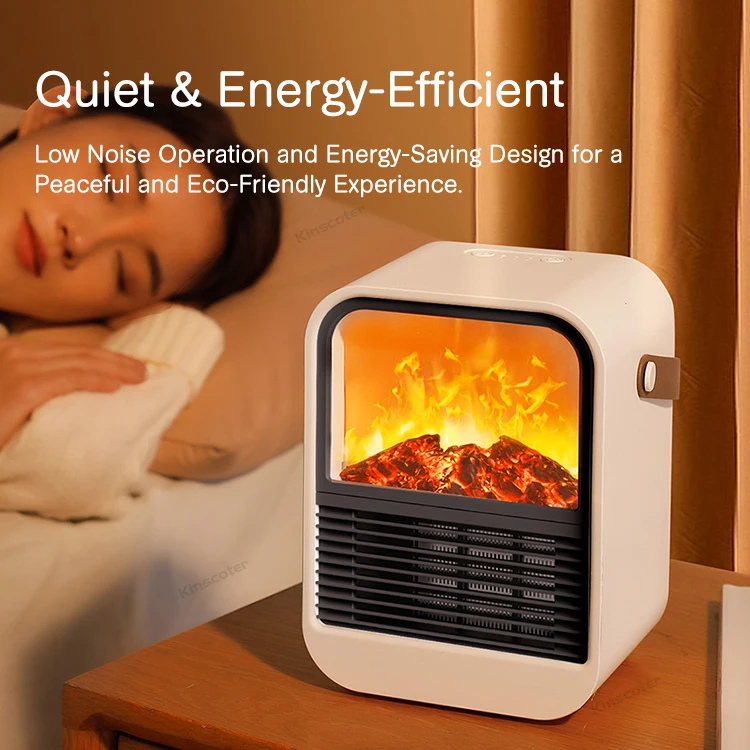 New Arrivals Fireplace Heater Bathroom Overheat Protection Ceramic PTC Electric Fan Heater Mini Room Air Fan Heater