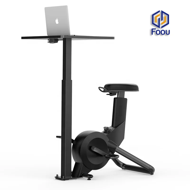 Direct Factory Price Effective Under Desk Home Office Cycle Sit Stand Desk Bike Adjustable Height Cycle Office Desk Wholesale