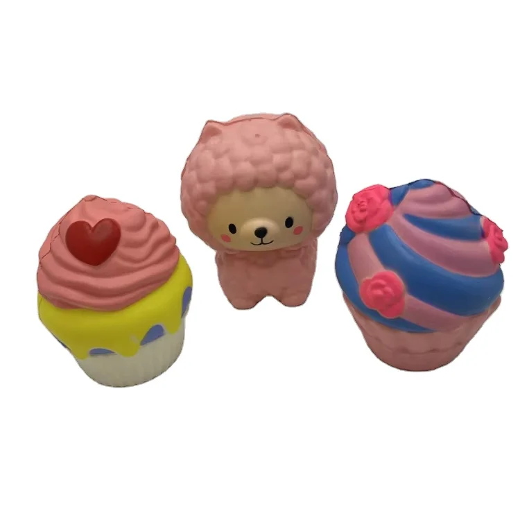 Искусственная розовая овечья игрушка для снятия давления