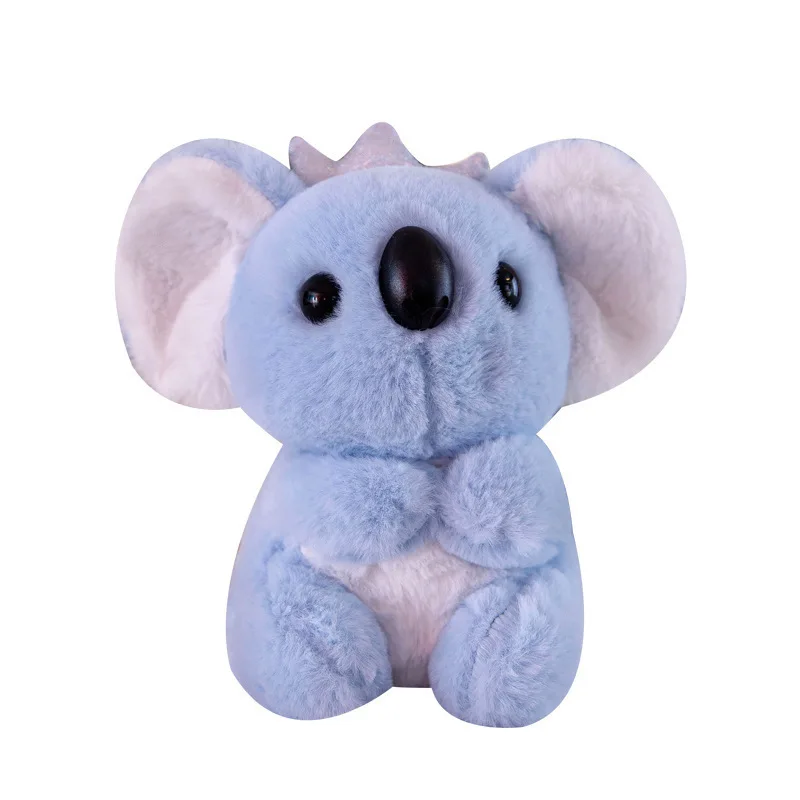 Customized Soft Plush Toys Koala Stuffed Animals with Crown for Kids Girls Boys Gift Soft Stuffed Realistic Animal Plush Toy