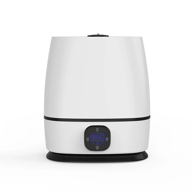 warm mist &cool mist ultrasonic 6L large Tank Capacity top fill design remote control Visible water level smart floor humidifier