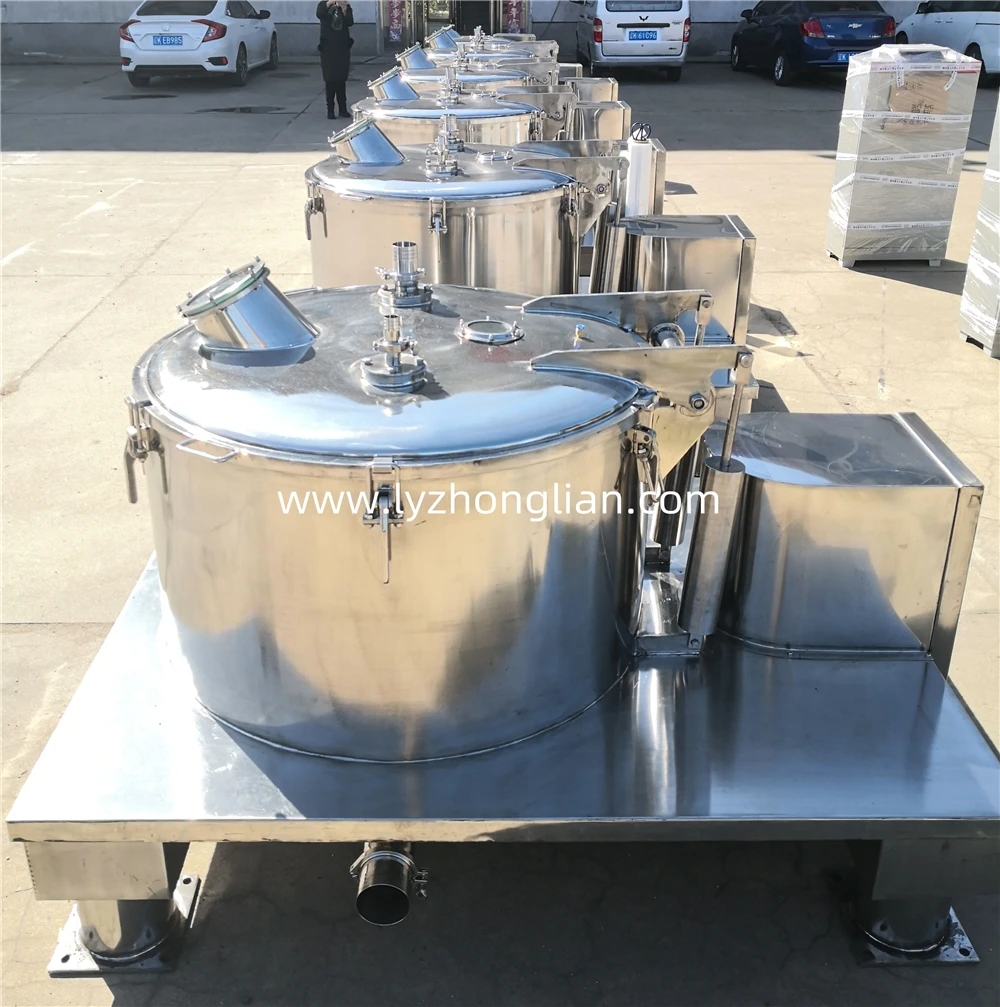 Индивидуальный сепаратор соли плоская корзина фильтр чаша промышленная центрифуга для разделения гипса и оксалиновой кислоты