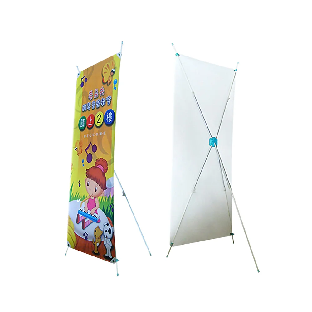 Trade Show Low Price Mobile Portable X Stand Roll Retractable Vinyl Pull Up Banner