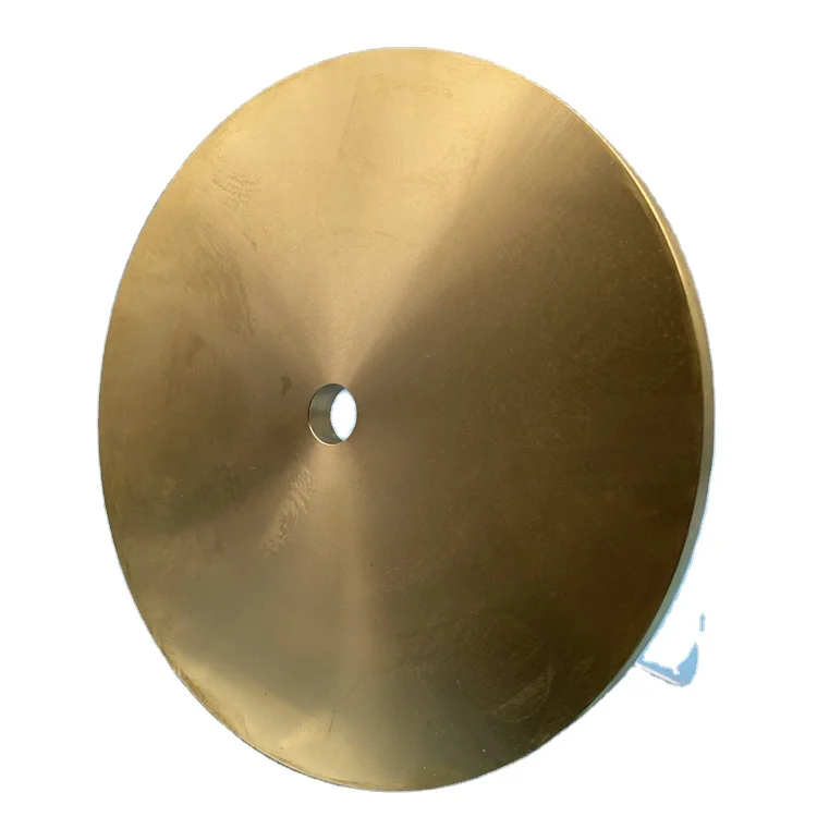 8mm Thickness Copper Lap Disc Diamond Tools Brass