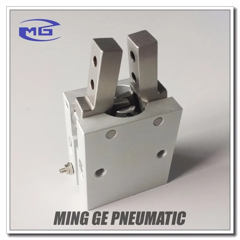 MHC2-10D 16D 20D 25D Cylinder Standard Pneumatic Parallel Air Robot Gripper SMC Type Pneumatic Clamp Air Gripper