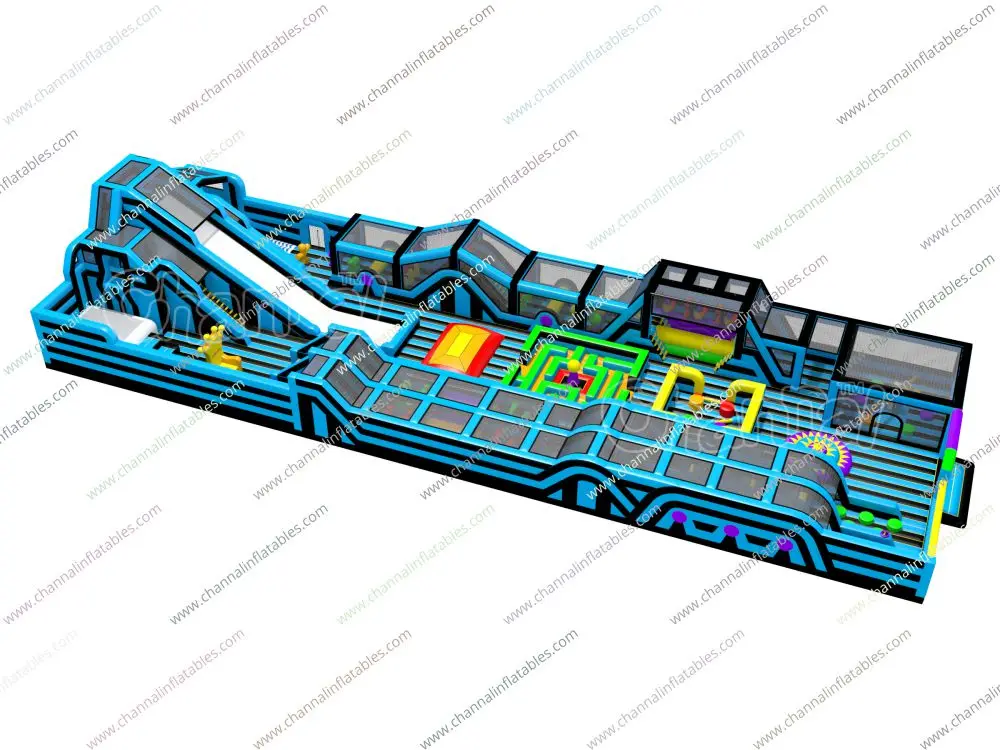 customized giant outdoor adults inflatable indoor playground inflatable park inflatable theme park for sale