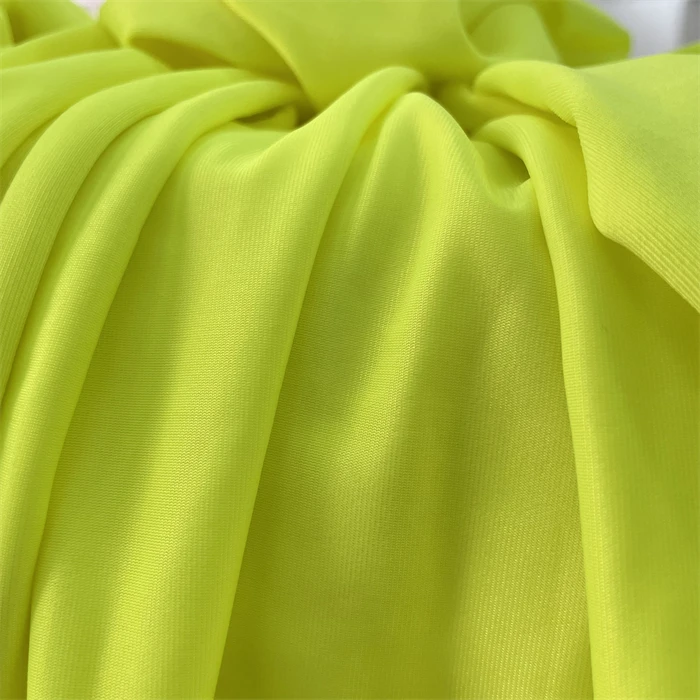 High Quality Polyester Spandex yoga  Fabric knitted 4 way stretch nude nylon  spandex for yogawear