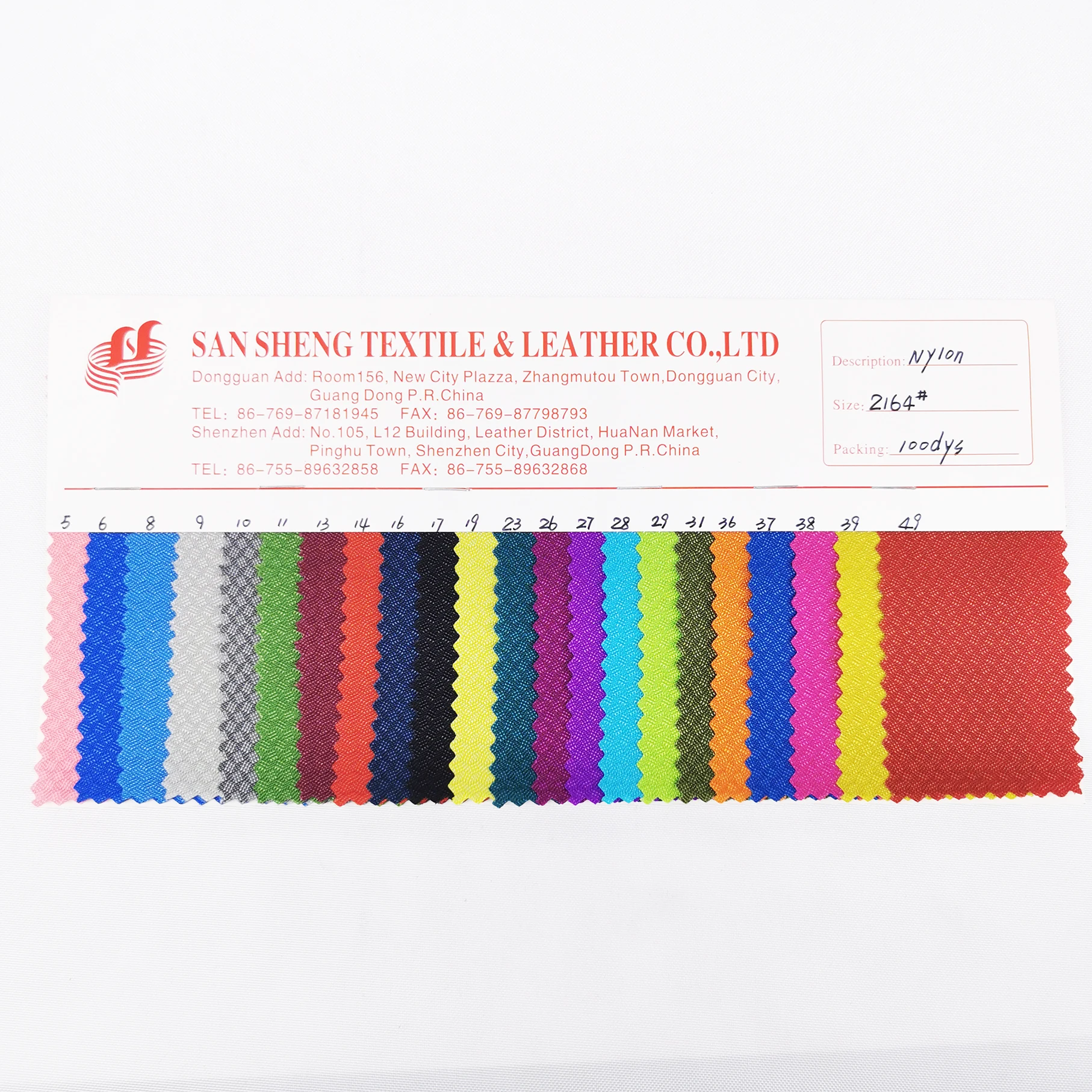 100% nylon 210D jacquard waterproof PU coated fabric