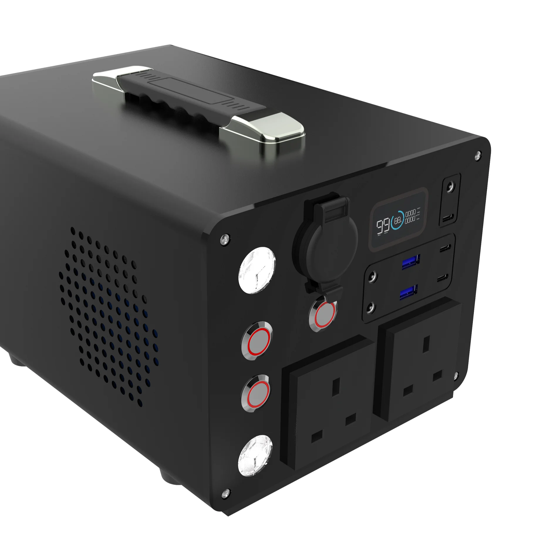 AC 220 MAX Portable Power Station/Home and outdoor power bank UPS - UK Version