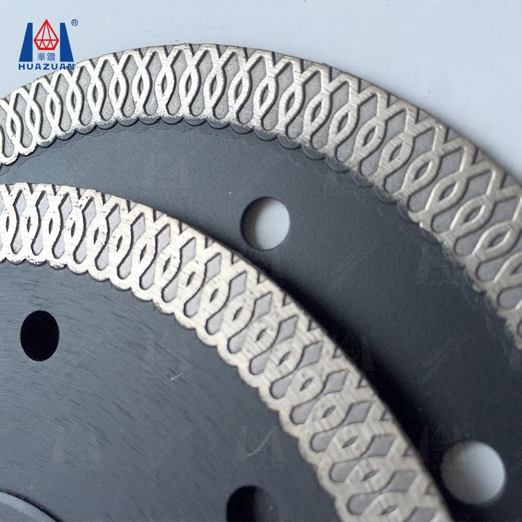 Huazuan fish mesh turbo segment ceramic diamond cutting blade
