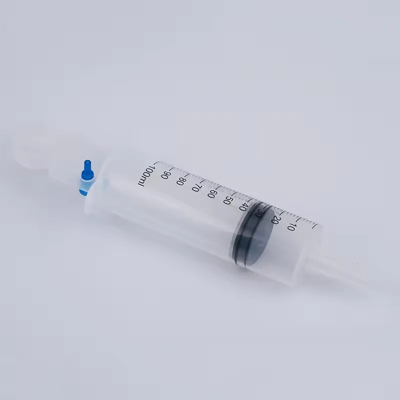 Medical 60ml 100ml Thumb Control Ring/ Long Nozzle/ Bulb Irrigation Syringe