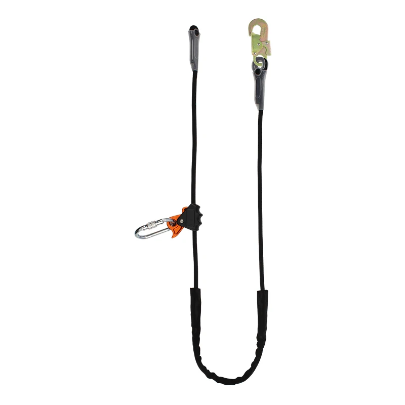 HT-612  Work position rope lanyard with rope grab
