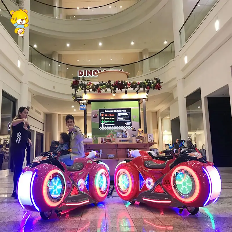 2019 popular playground Amusement Park future motorcycle battery power Parent Kids electric kids ride on car
