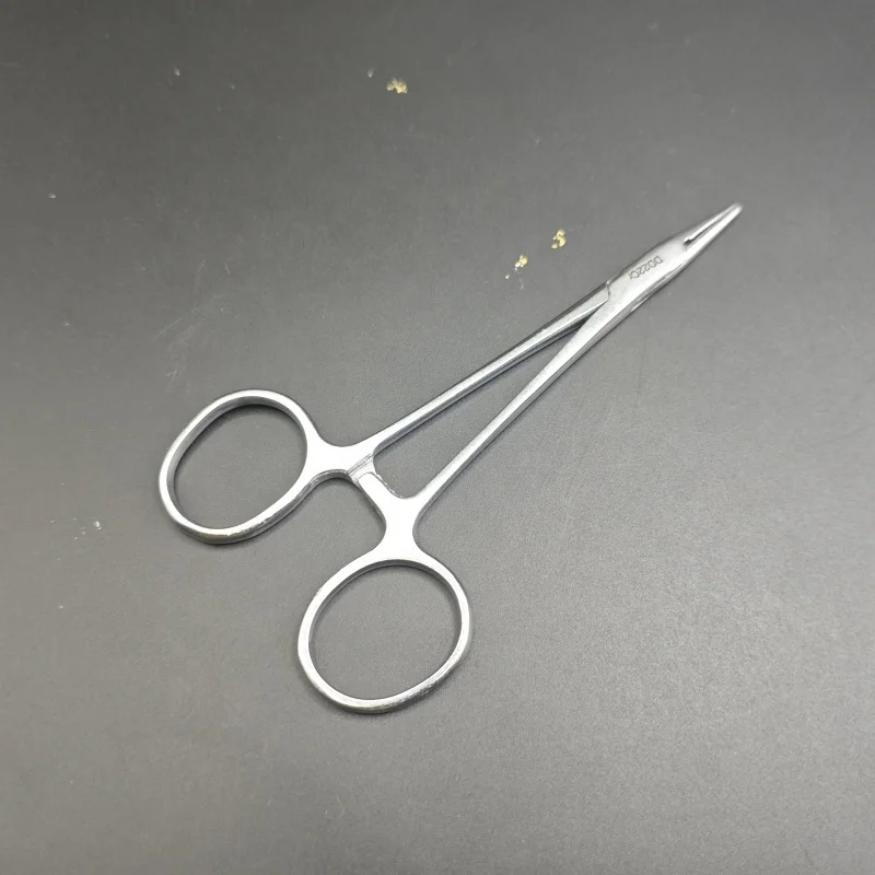 Medical Stainless Steel Hemostat Forceps many size 14/12.5/16cm surgical needle forceps Aiguilles Sewing Micro needle holder