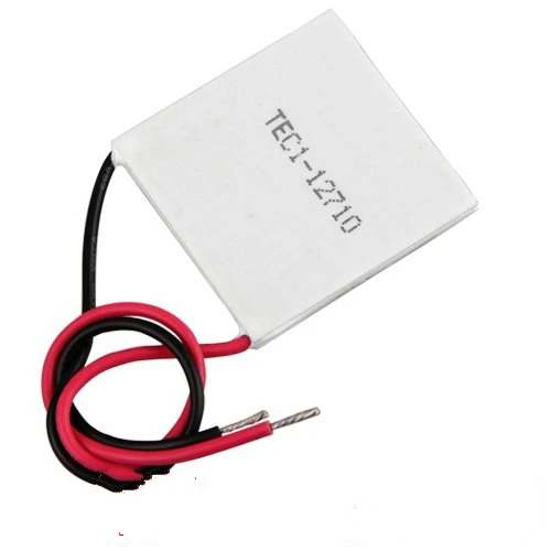 
 Термоэлектрический охладитель peltire модуль TEC1-12710 40*40 мм Термоэлектрический охладитель  