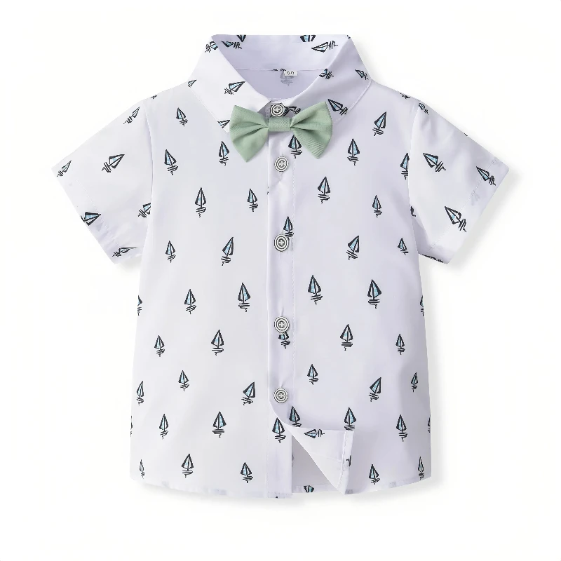 Hot factory direct baby clothes boys suspenders 3 to 5 years old boy trousers outfits kids dress for boys 2 piece set