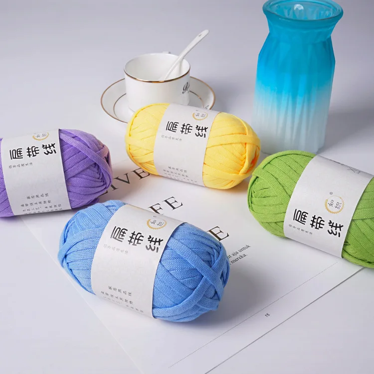 RongMeiXuan 100g 19color Fancy Crochet Cotton T-Shirt T Shirt Yarn