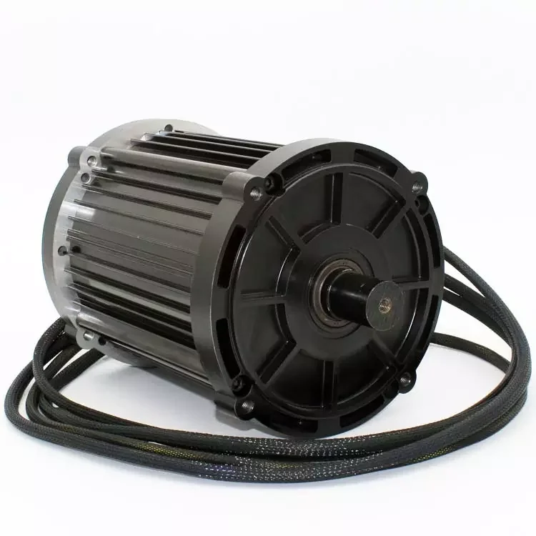 Brushless DC middle motor Electric motorcycle 60V72V3500W permanent magnet inner rotor motor