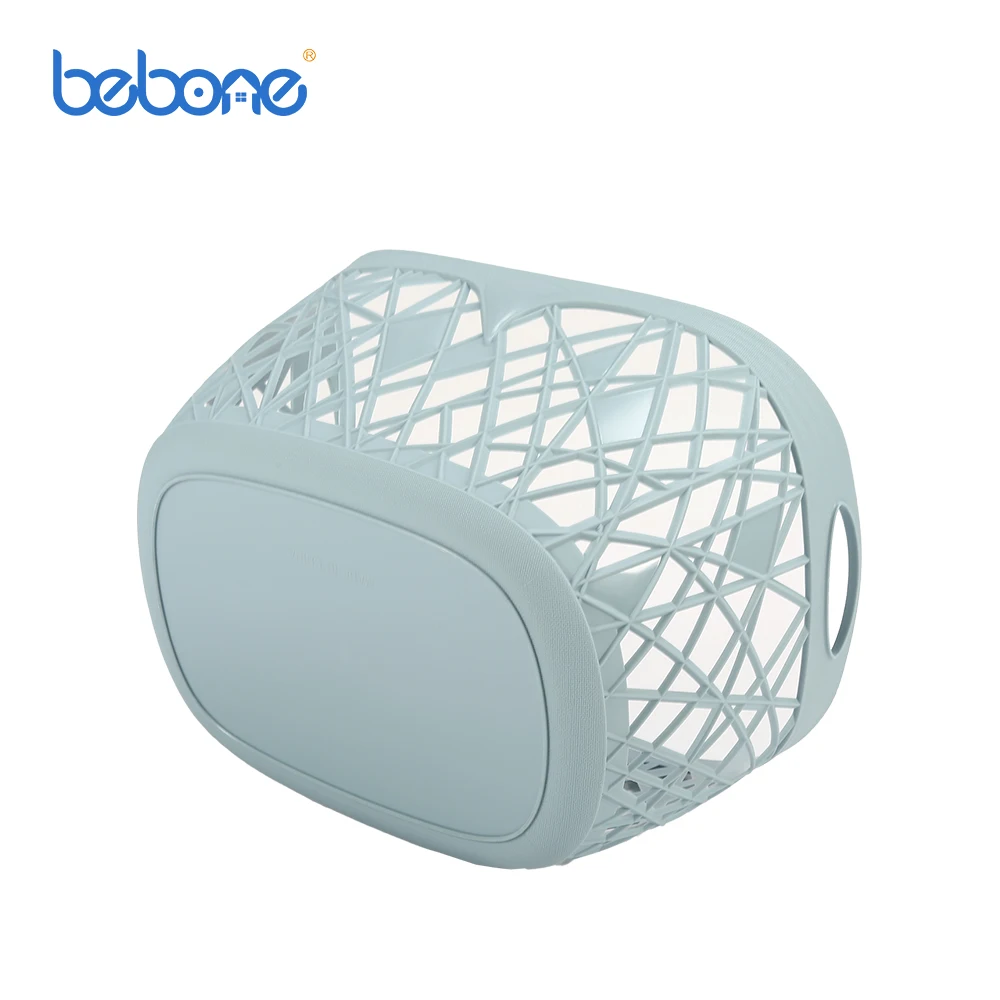 100% Polypropylene durable portable plastic hollow storage basket for dirty clothes