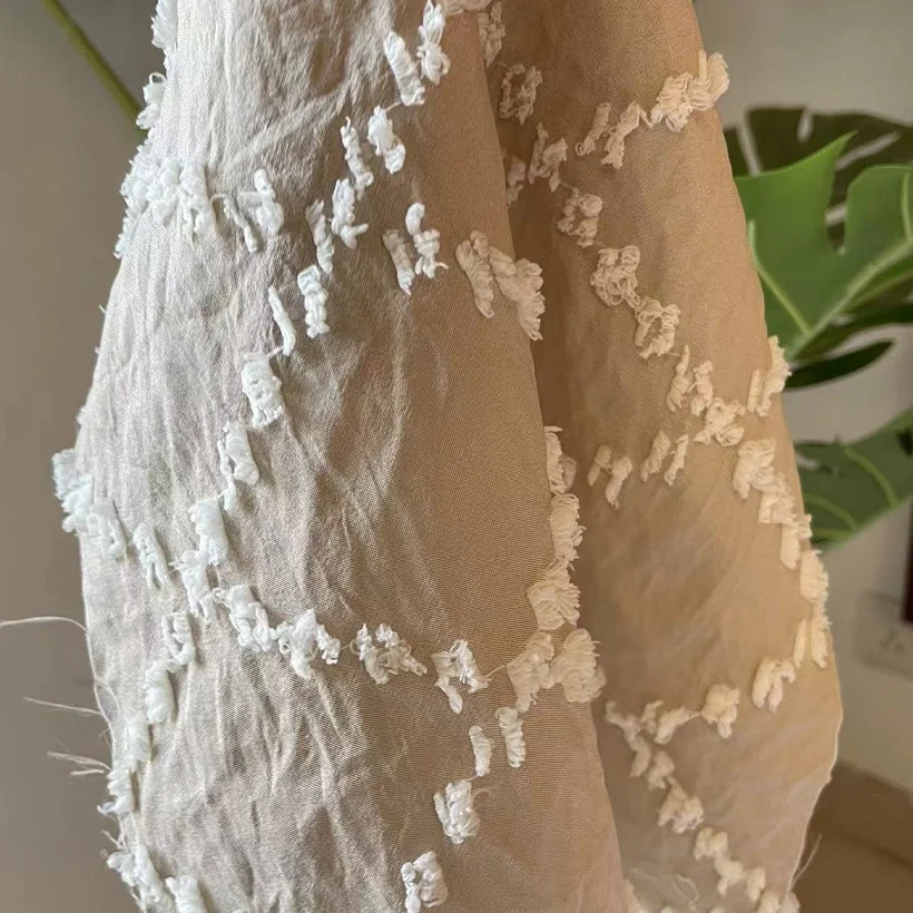 New Designs Polyester Jacquard Microfiber Bedding Fabric for Home Textiles Bed Sheet in width 235cm 250cm 260cm 280cm