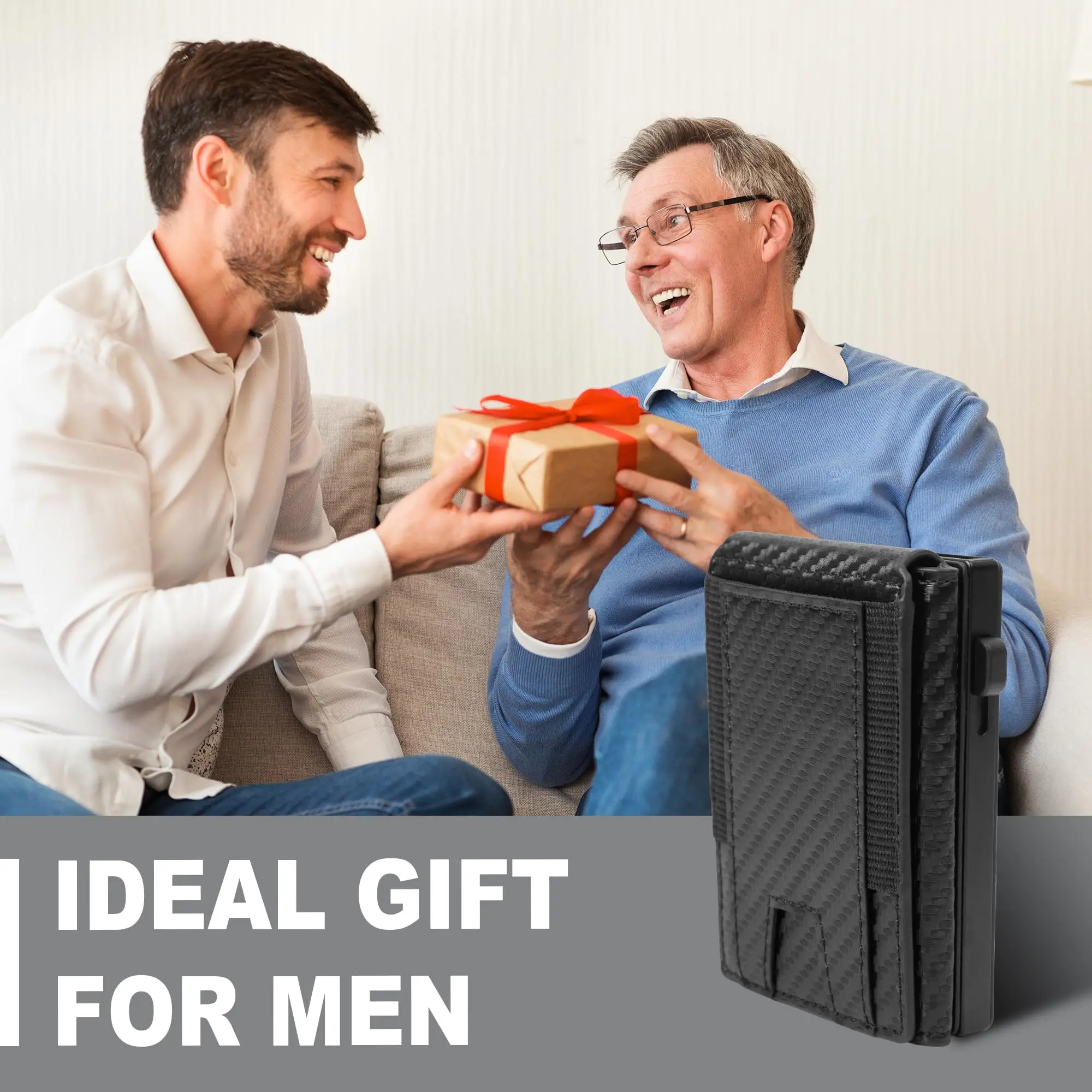 Factory Hot Sale Aluminum Metal Card Case With 2 ID Window Slot RFID Blocking Business Pop Up Credit Card Holder Wallet