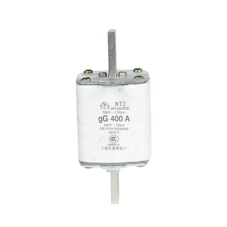 
NT00 fuse 400A 660V Ceramic fuse 