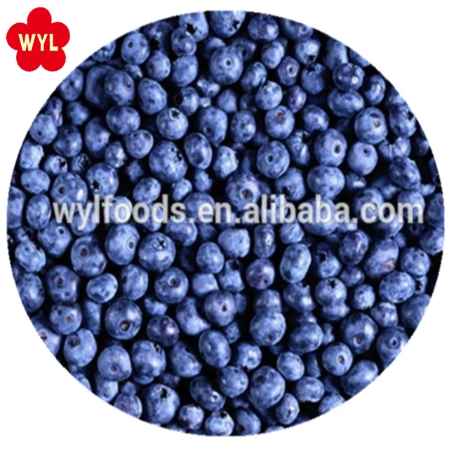 Wholesale frozen fruit IQF frozen blueberry in frozen fruits for beverage